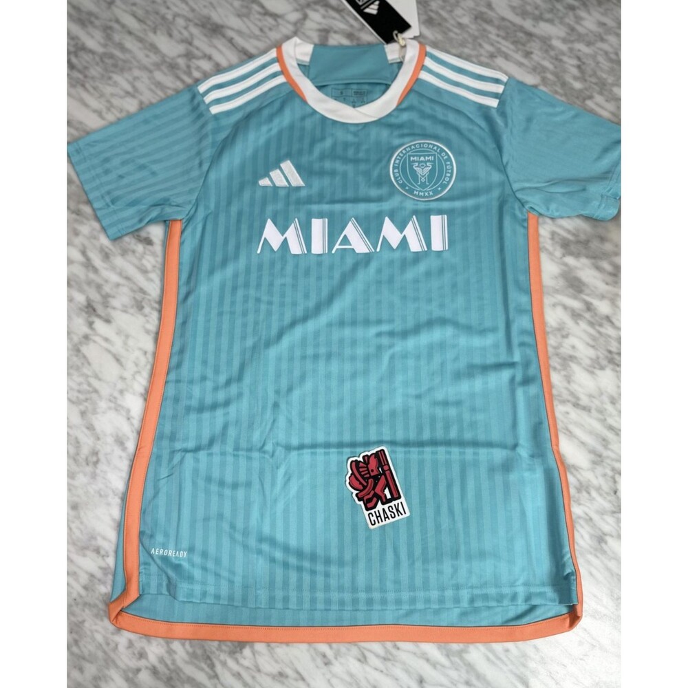 Adidas Inter Miami CF MLS 3rd Alternate Jersey JJ1450 Women's small JJ1450 NEW